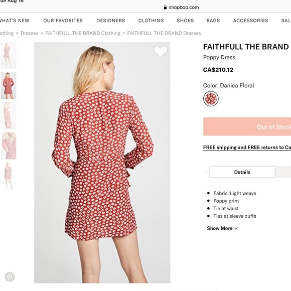 Faithfull The Brand Poppy Dress - Picture 6 of 15